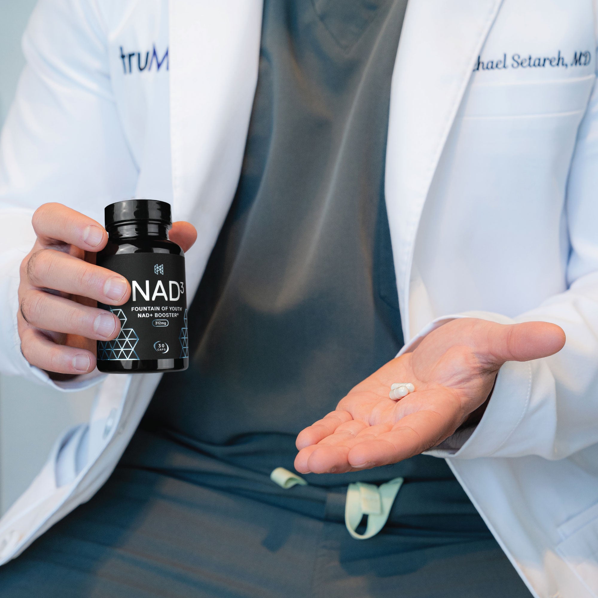 NAD3® 30 • An All Natural NAD+ Booster® Dietary Supplement (15 Day Supply)