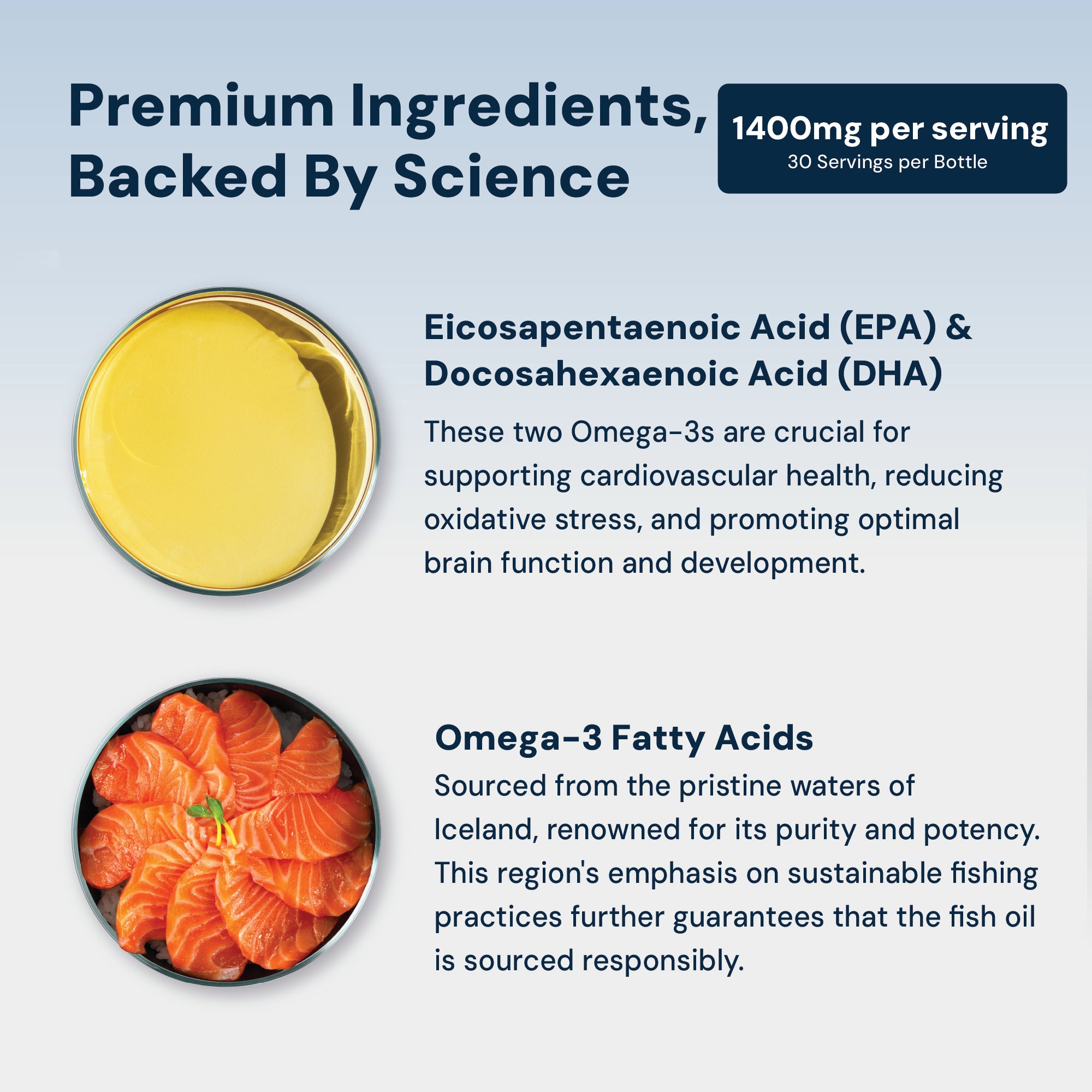 Aceite de pescado omega-3 islandés N4® 