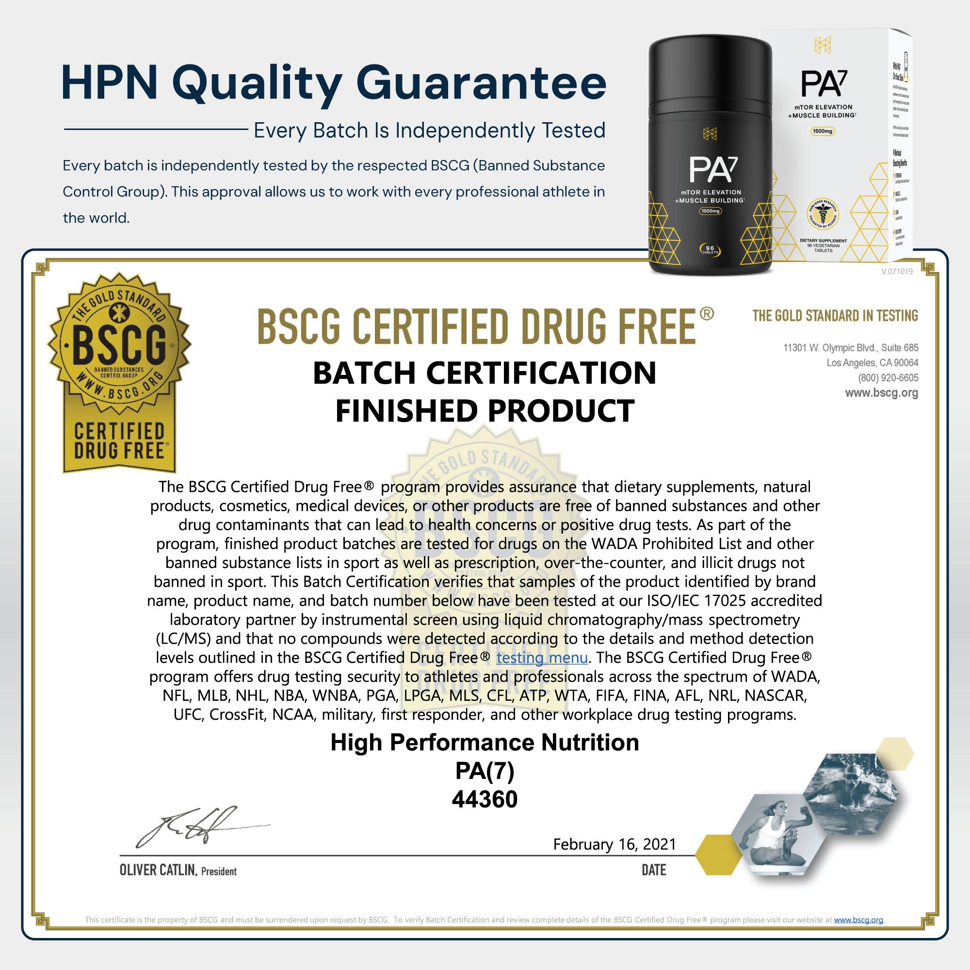 PA7® Mediator mTOR Elevation