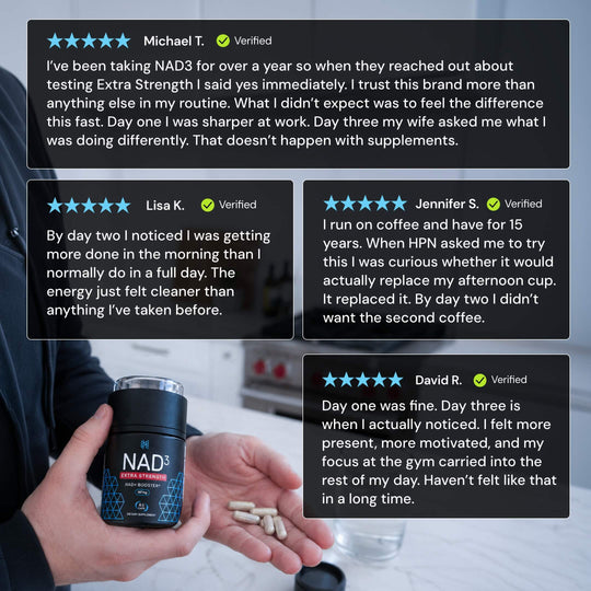 NAD3 Extra Strength - 60 Capsules
