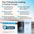 NAD3® 60 • An All Natural NAD+ Booster® Dietary Supplement (1 Month Supply)