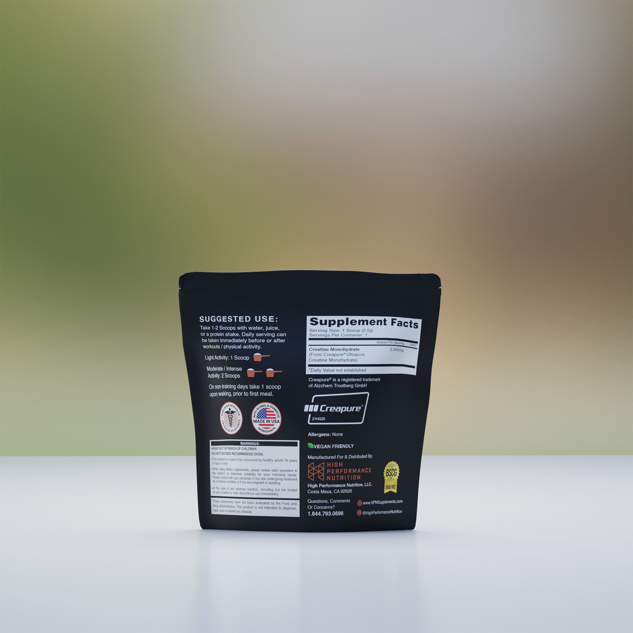 Productos HPN | Suministro para una semana 
